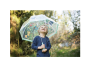 Preview: Regenschirm Blumen und Vögel Djeco bei your little kingdom mit Kind das hochschaut