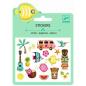 Preview: Mini Craft Sticker  Hawaiianisches Design von Djeco