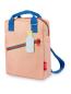 Preview: Kinderrucksack ENGELpunt small Zipper rosa frontal bei your little kingdom