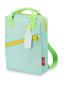 Preview: Kinderrucksack ENGELpunt small Zipper hellblau frontal bei your little kingdom