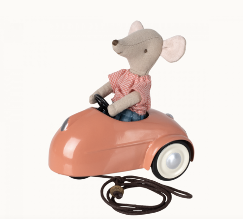 Preview: Maileg Mausauto coral bei your little kingdom mit Maus