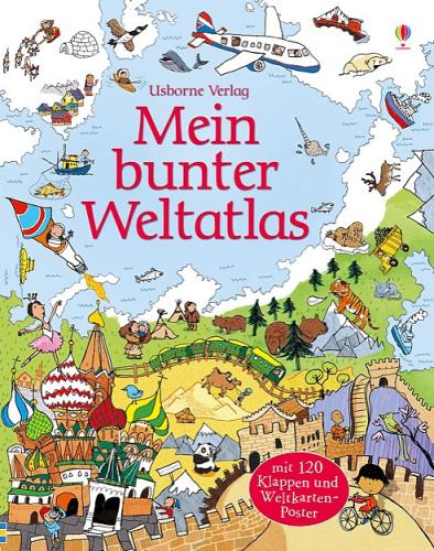 Bunter Weltatlas für Kinder von Urborne