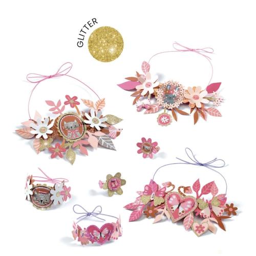 Djeco DIY Schmuck zarte Medaillons bei your little kingdom 02