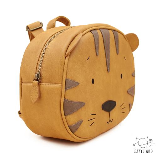 little who Kinderrucksack Tiger Theodor groß  seitlich bei your little kingdom