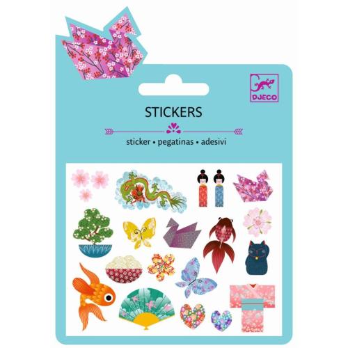 Sticker - Mini Craft Pack - Japanisches Design - DJECO