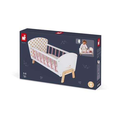 Janod Puppenbett Candy chic bei your little kingdom Verpackung