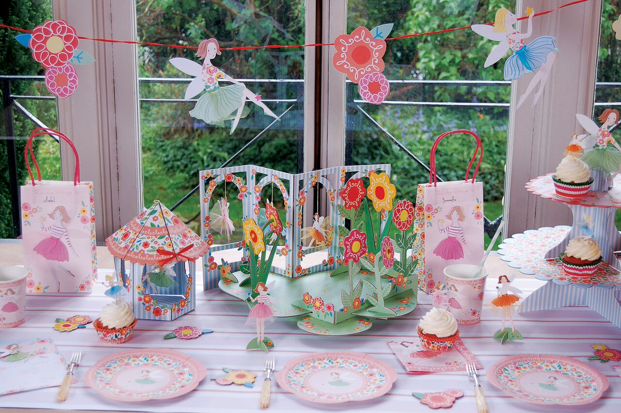 2 Feen Tischdecken 54x108 Zoll - Wasserdichte Partydeko Für Kindergeburtstag