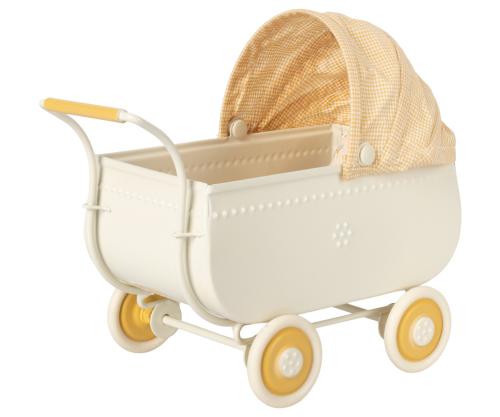 Maileg Puppenwagen gelb  bei your little kingdom