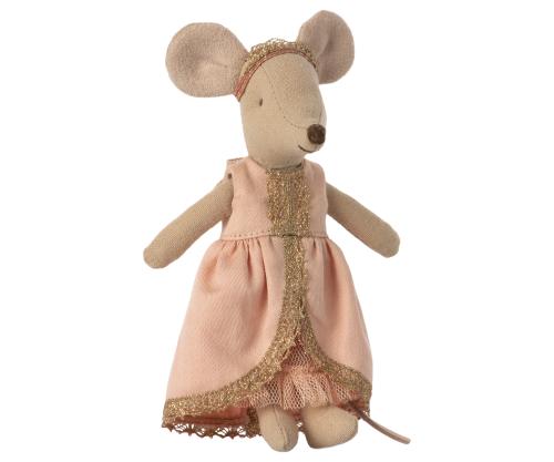 Maileg Prinzessin Kleid Maus mit Krone und Unterrock aus Tüll bei your little kingdom Dekobeispiel mit Maus