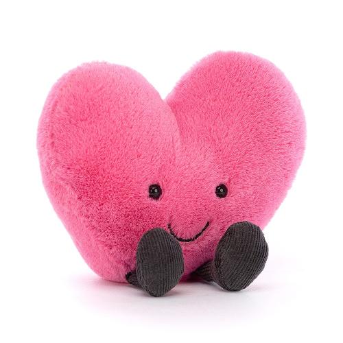 Amuseable hot pink heart bei your little kingdom
