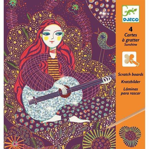 Kratzbilder Sunshine von Djeco