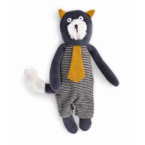 Kuscheltier Moulin Roty Stofftier Kater Alphonse dunkelgrau bei your little kingdom