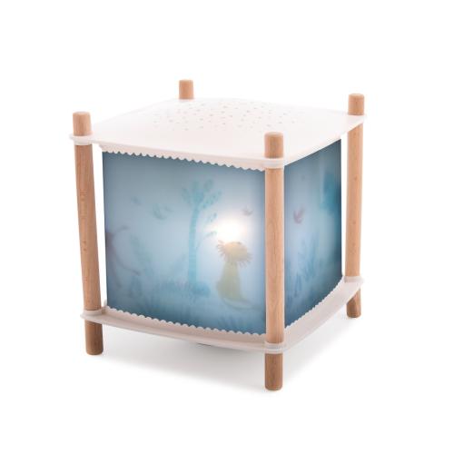 Moulin Roty Magische Lampe Babobab mit Lichteffekten, Schlafmusik und USB Anschluss bei your little kingdom