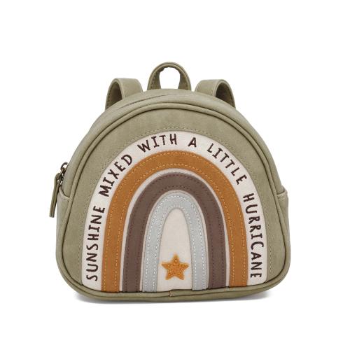 little who Kinderrucksack Lui Regenbogen klein frontal bei your little kingdom