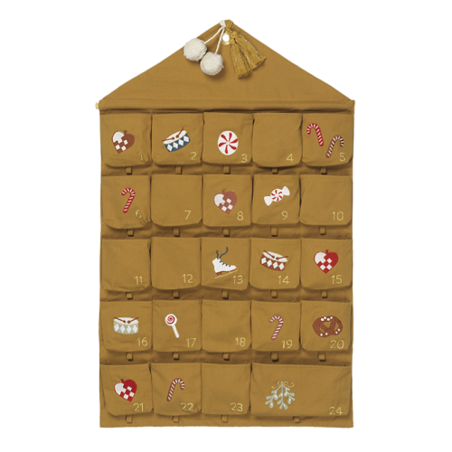 Adventskalender bestickt von Fabelab Waldtiere bei your little kingdom