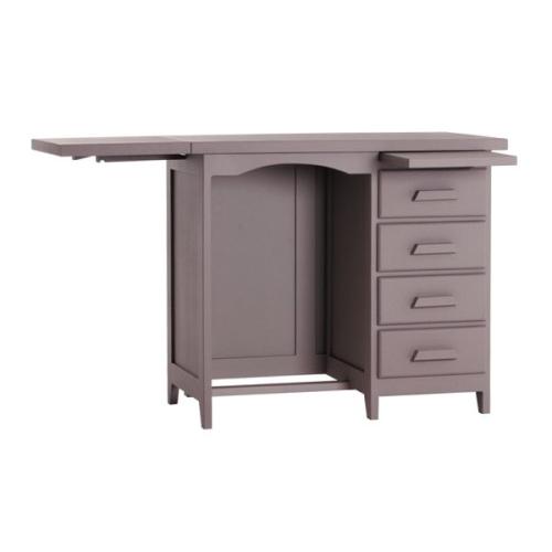 Schreibtisch ausklappbar Laurette Schubladen ausgeklappt bei your little kingdom