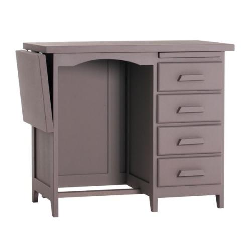 Schreibtisch ausklappbar taupe bei your little kingdom