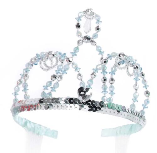 wunderschönes hellblaues Aschenputtel Diadem oder Krone von Great Pretenders