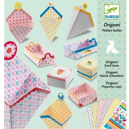 Origami: kleine Kästchen von Djeco