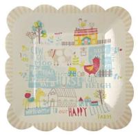 Pappteller Bauaernhof von MeriMeri