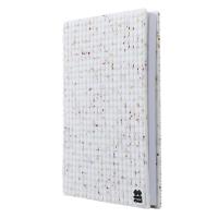 Pixiecrew Notizbuch A5 weiß glitzer